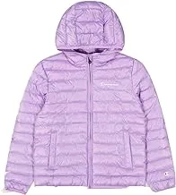 Champion Little Girls and Girl's Legacy Outdoor Light Hooded Padded Jacket