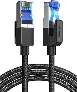 UGREEN Cat8 Ethernet Cable 1M Cat 8 High Speed 40Gbps 2000MHz RJ45 Network Internet Braided Shielded Cable LAN Wire Compatible with Gaming Switch PC PS5 PS4 Xbox Modem Router WiFi Extender Patch Panel