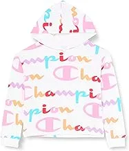 Champion Girls and girls Legacy American Classics Powerblend All-over Hooded Sweatshirt