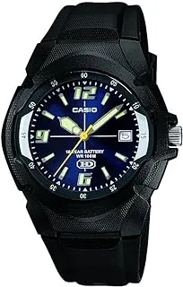 Casio Youth Series Analog Blue Dial Men's Watch-MW-600F-2AVDF (A506), Black-Analog, strap