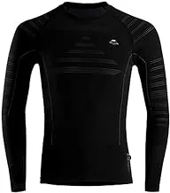 Naturehike Q-A9 Ultra-Thin Quick-Drying Thermal Top for Men, X-Large, Black
