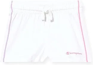 Champion 404669 Legacy C-Color Regular Shorts for Girls, XX-Small, WW001 White