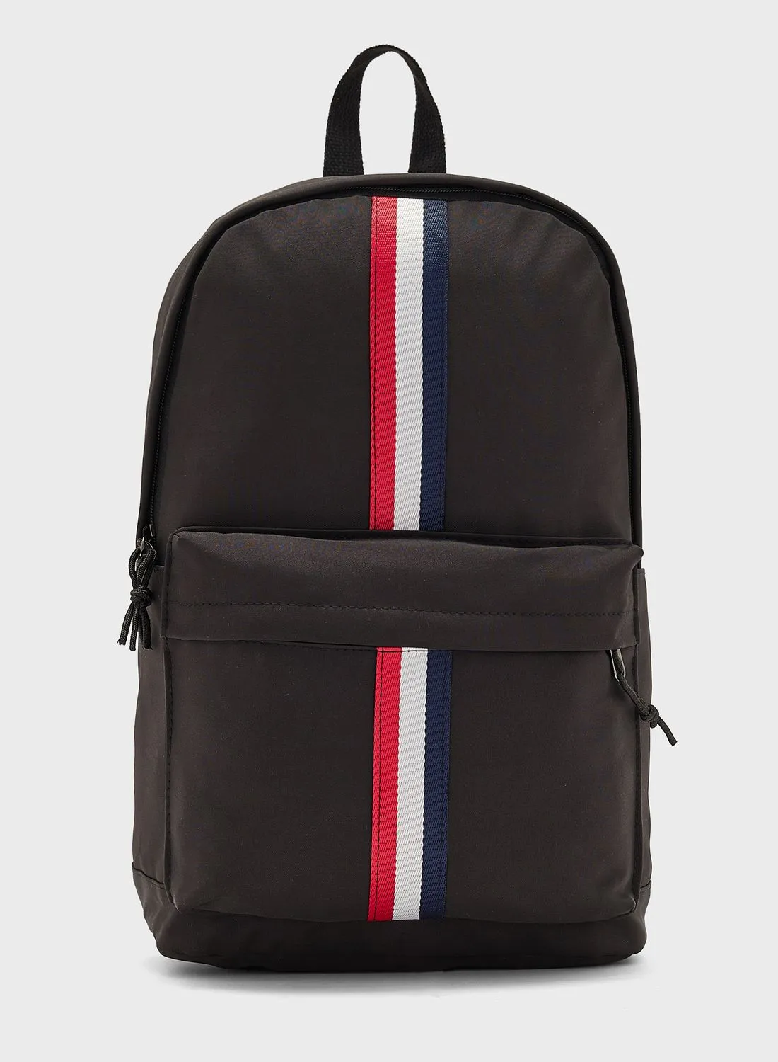 Seventy Five Webbing Detail Backpack With Laptop Sleeve