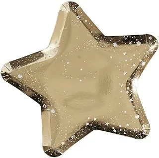 Star Shaped Gold Plate
