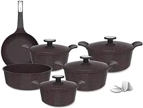Neoflm Korean Xterma Granite Cookware Set 10 Pieces Purple