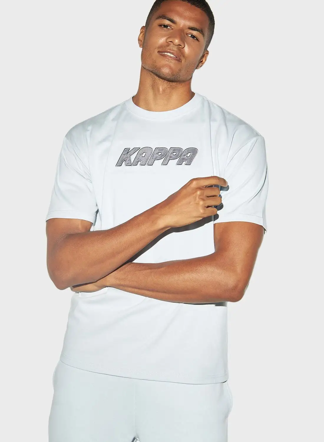 Kappa Logo Applique Oversized T-Shirt
