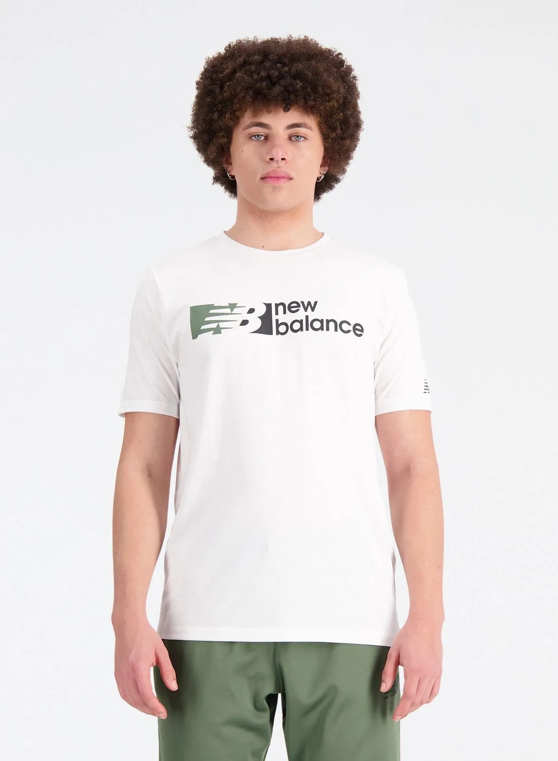 New Balance Tenacity Heathertech Graphic T-Shirt