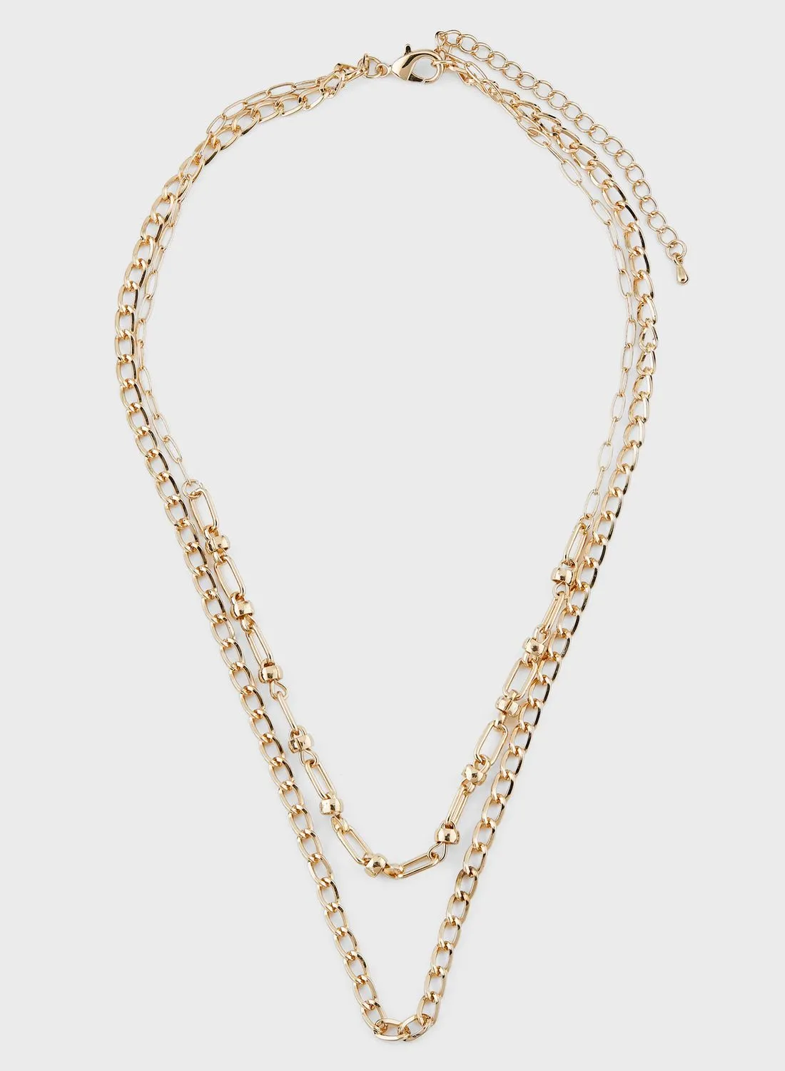 ELLA Double Layer Chain Necklace