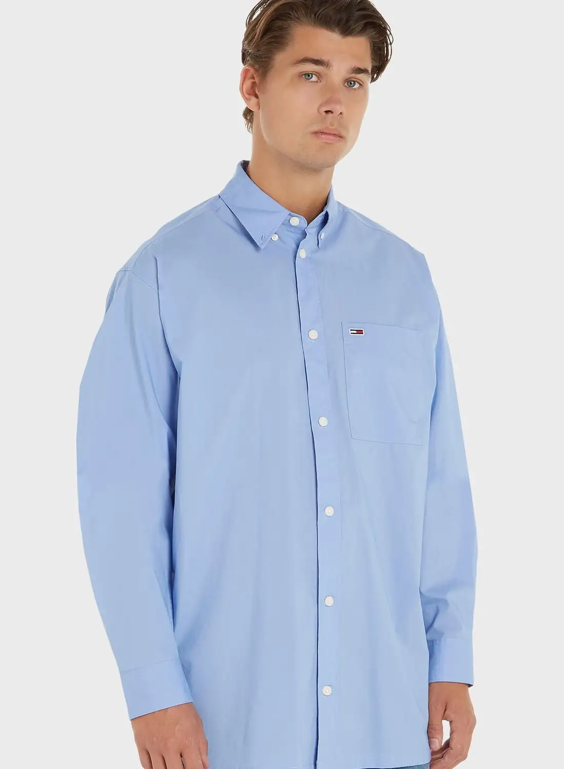 TOMMY JEANS Essential Slim Fit Shirt