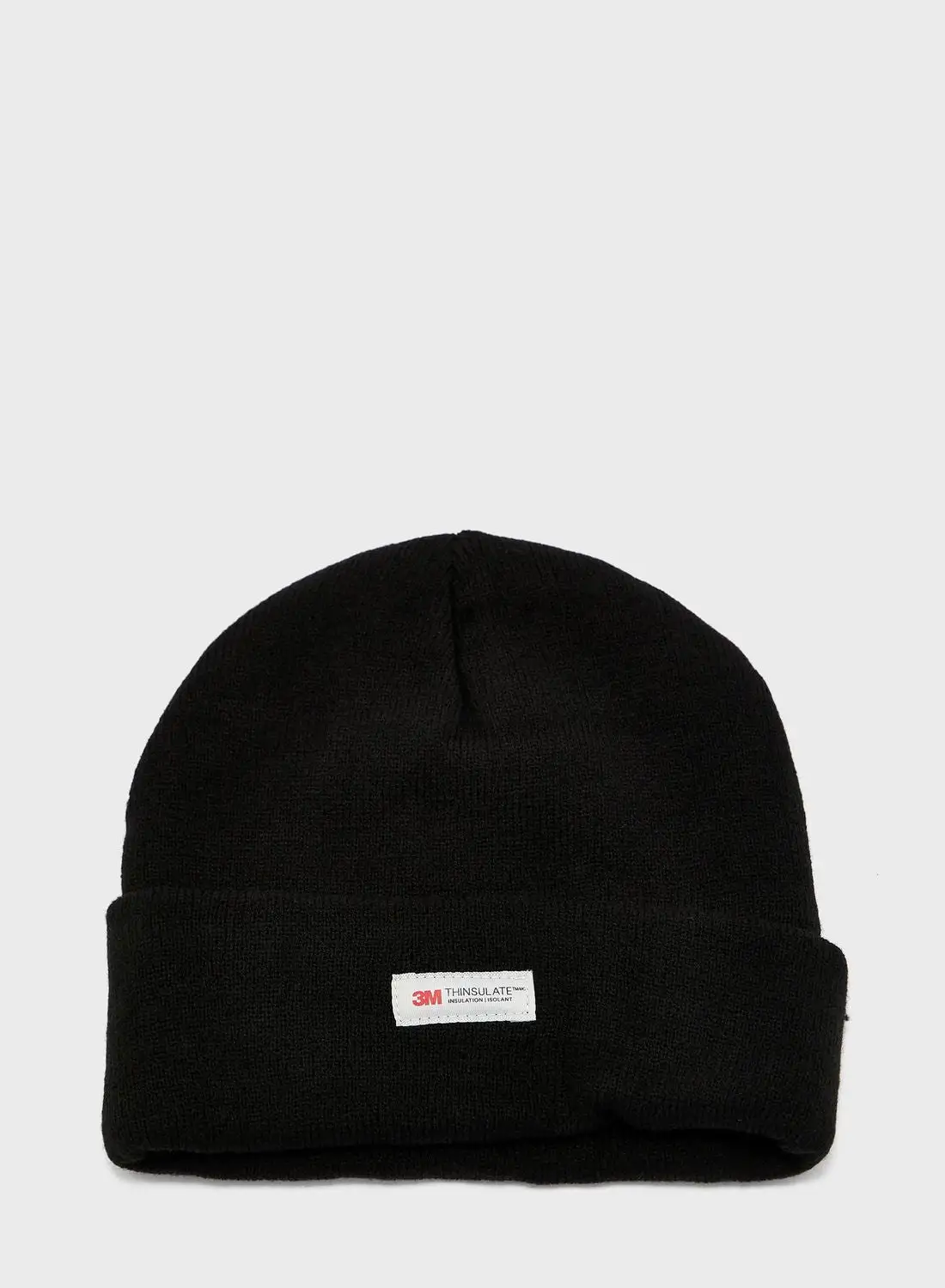 Robert Wood Fine Ribbed Thinsulate Lined Winter Beanie