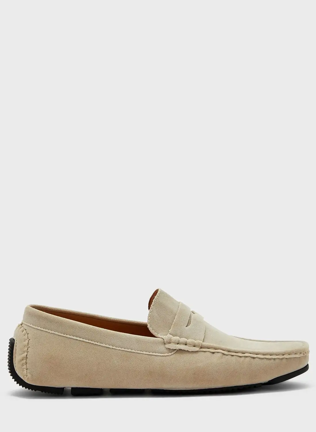 Robert Wood Faux Suede Loafers