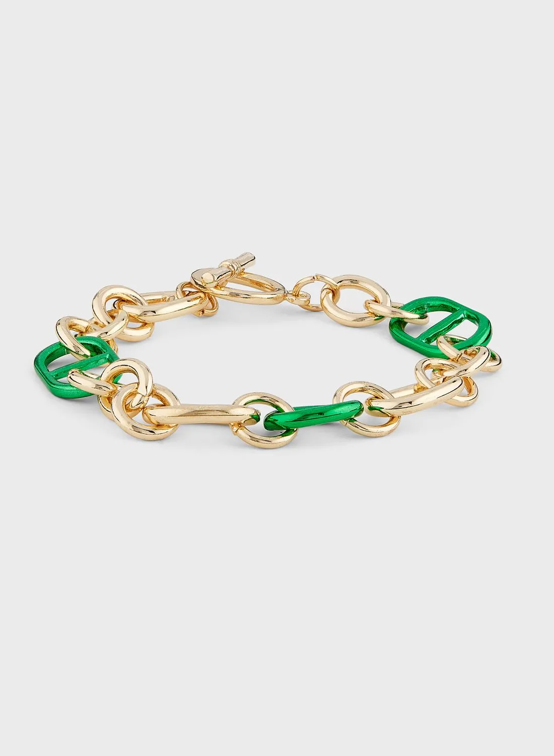 Ginger Pop Color Chain Bracelet