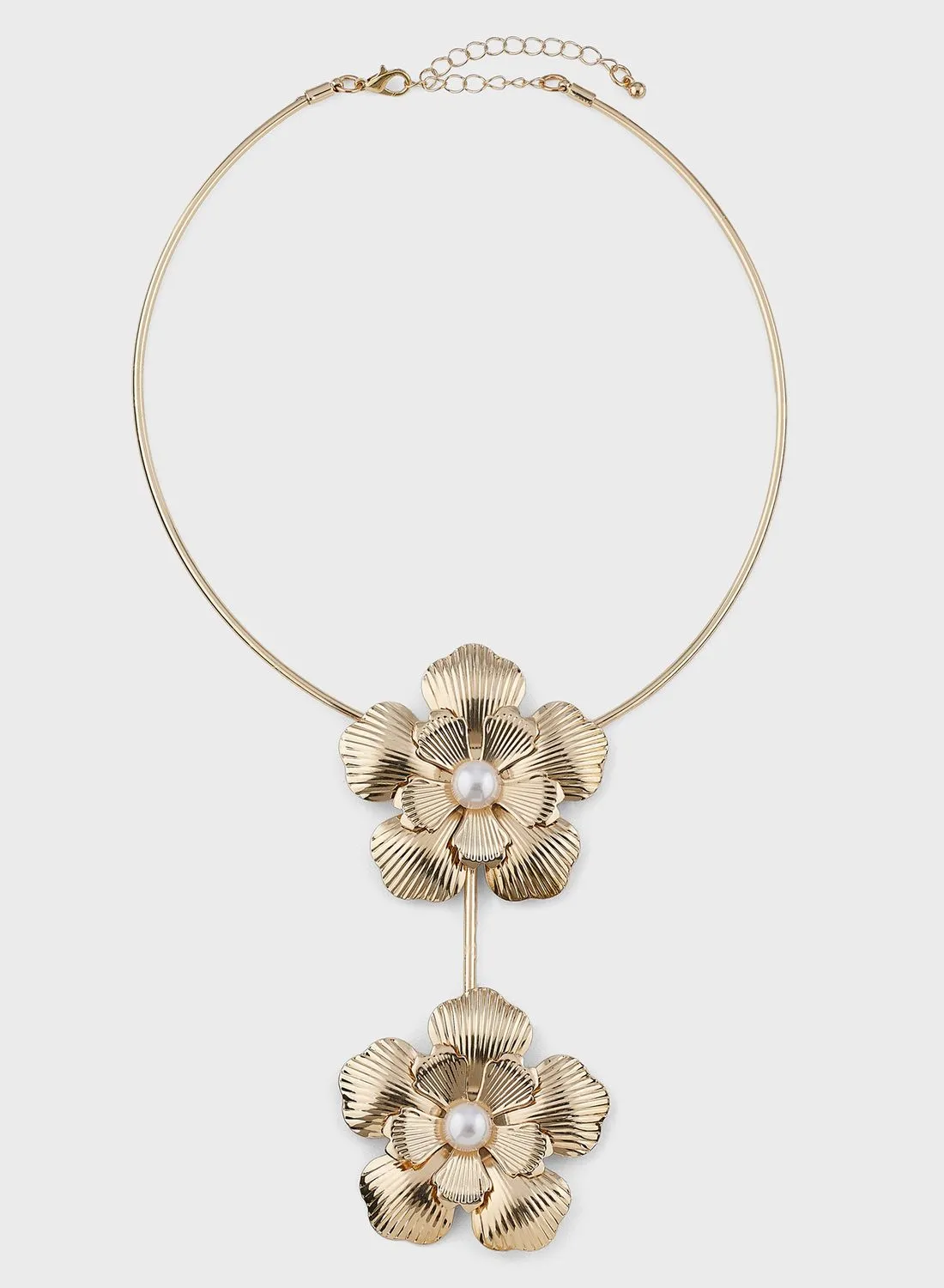 ELLA Statement Floral Choker Necklace