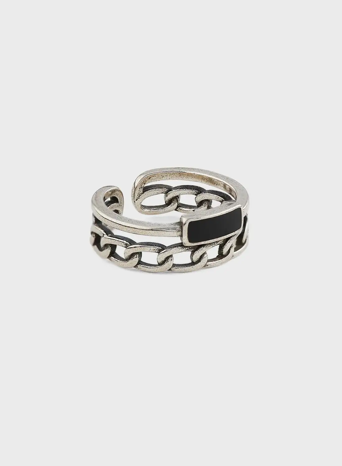 Seventy Five Chain Link Ring
