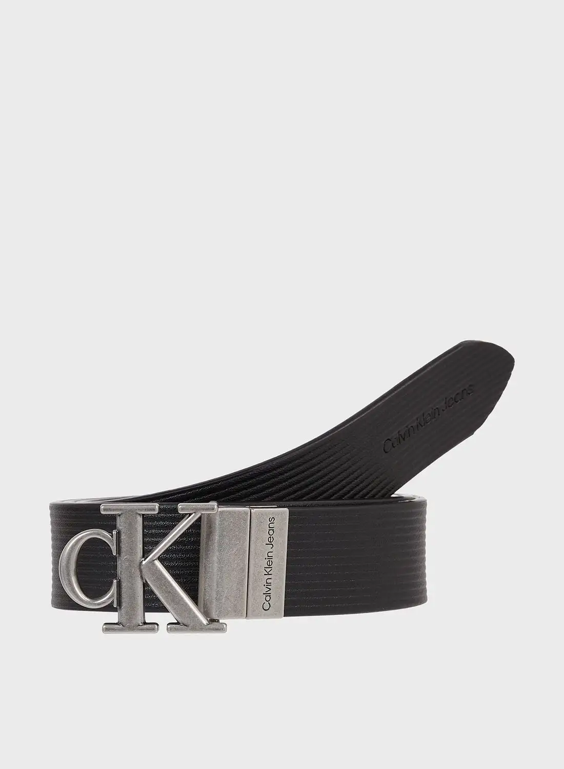 Calvin Klein Jeans Logo Detailed Belt