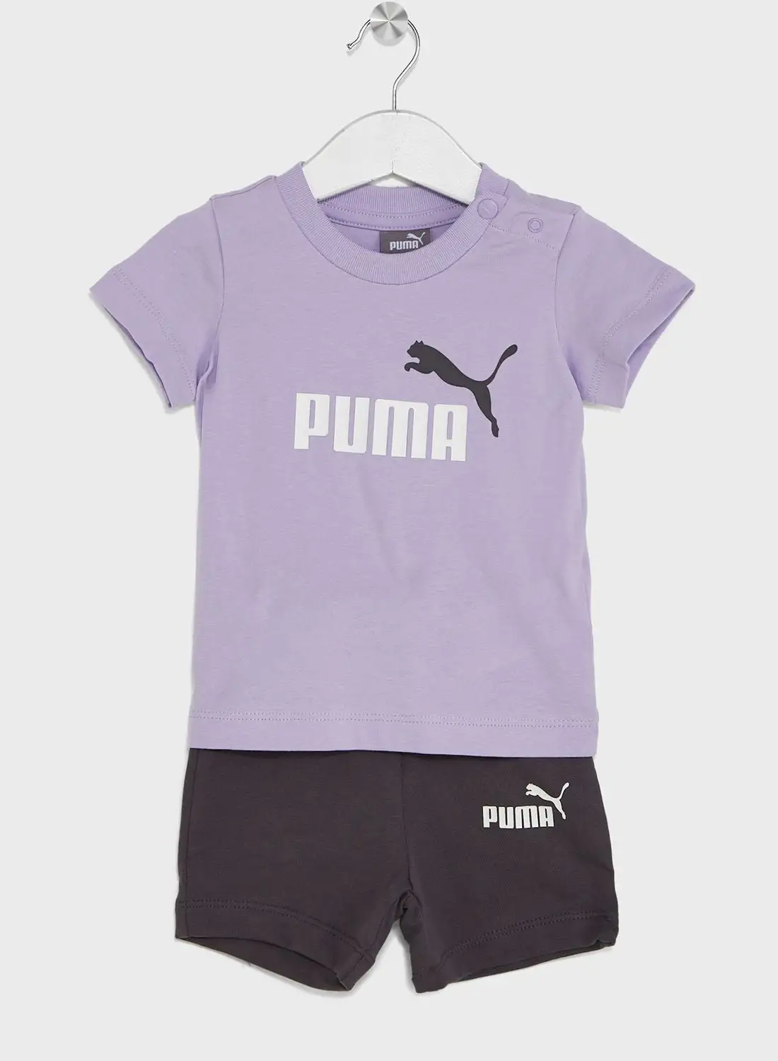 PUMA Infants Minicats Tee & Shorts Set