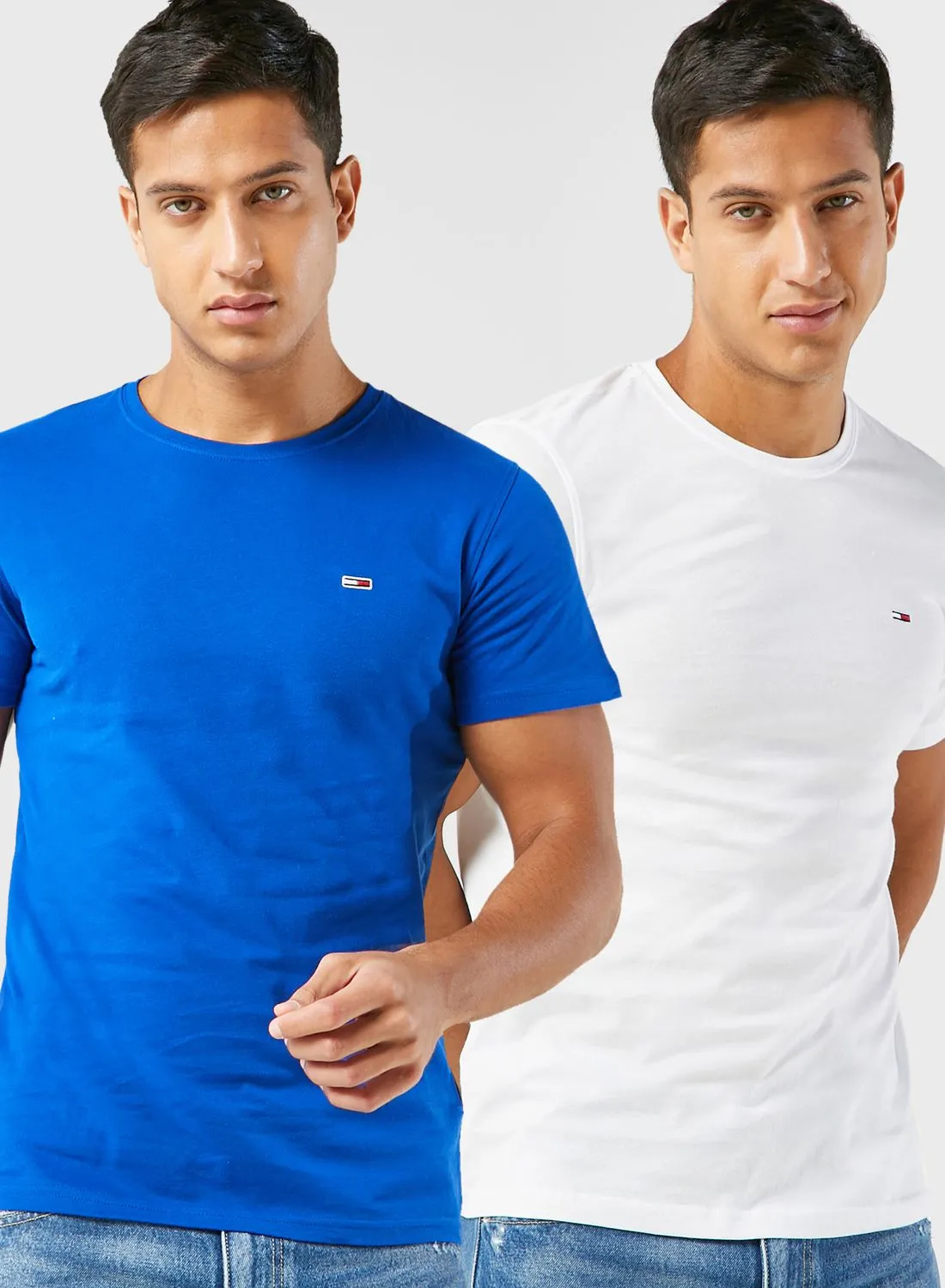 TOMMY JEANS 2 Pack Logo Crew Neck T-Shirt