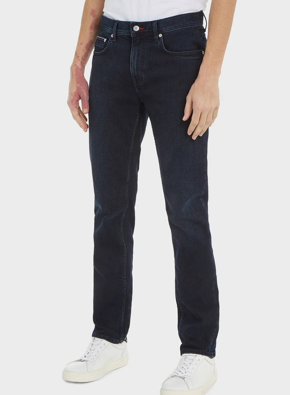 TOMMY HILFIGER Rinse Wash Straight Fit Jeans