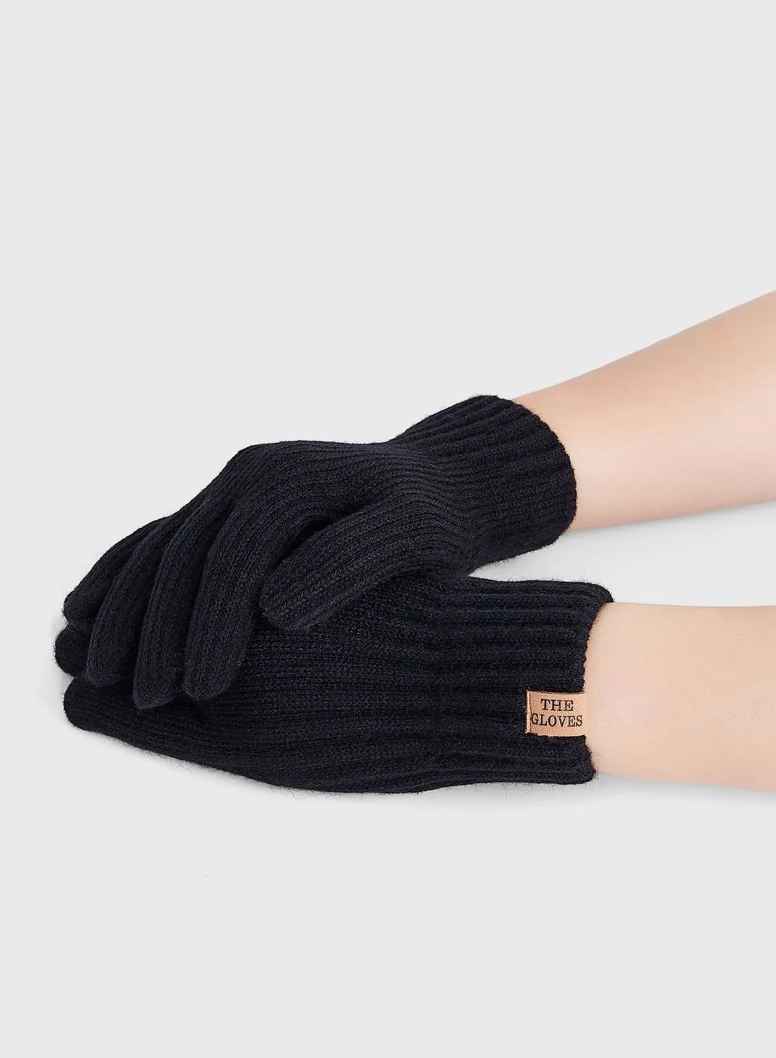 Seventy Five Knitted Stripe Winter Gloves