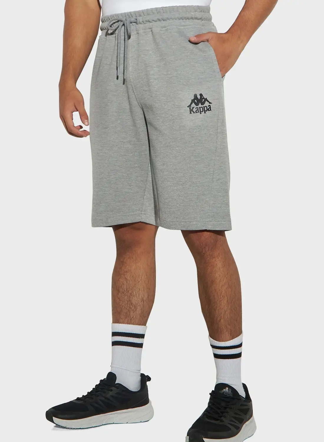 Kappa Heat Seal Logo Print Shorts