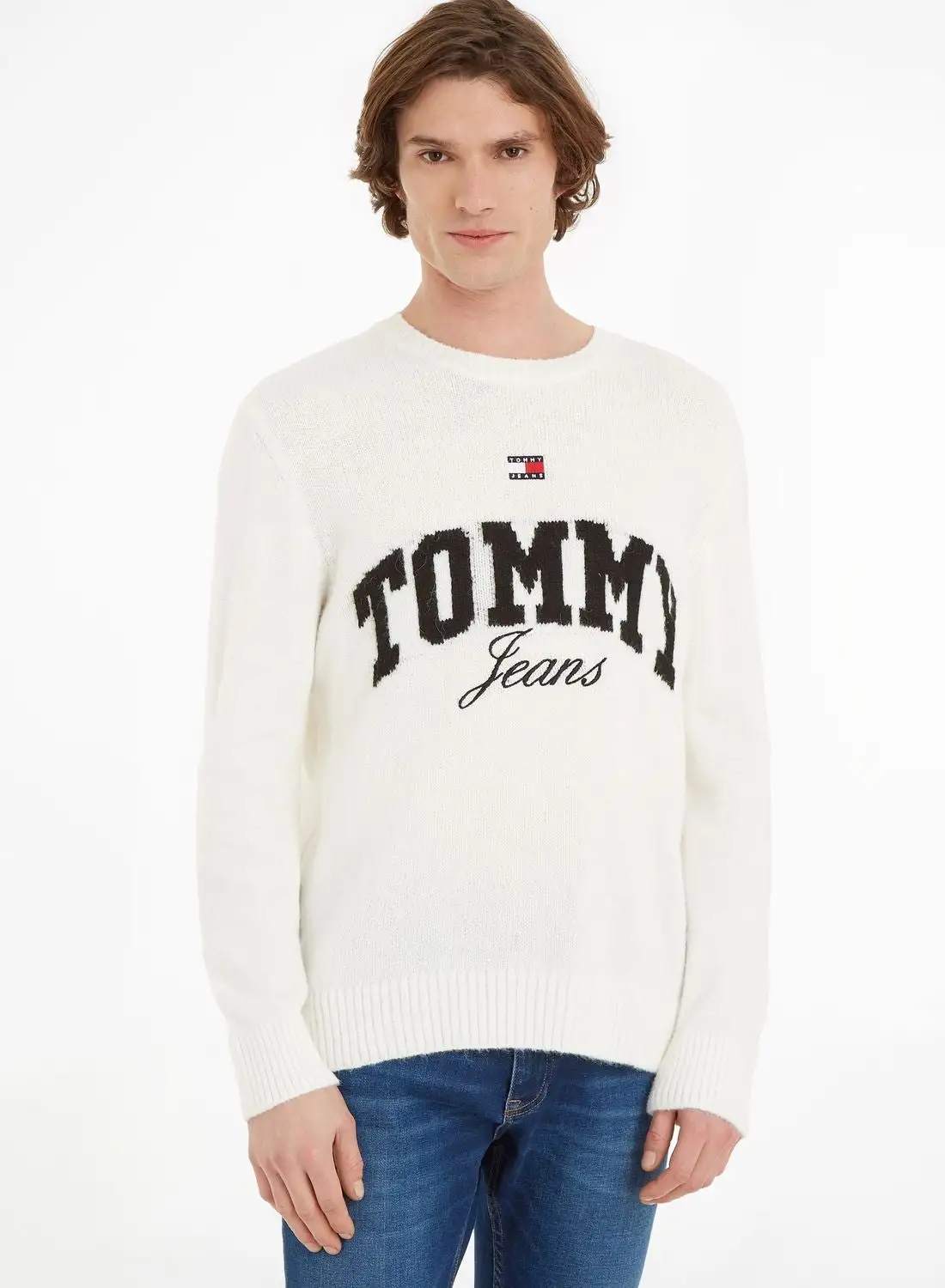 TOMMY JEANS Graphic Knitted Sweater