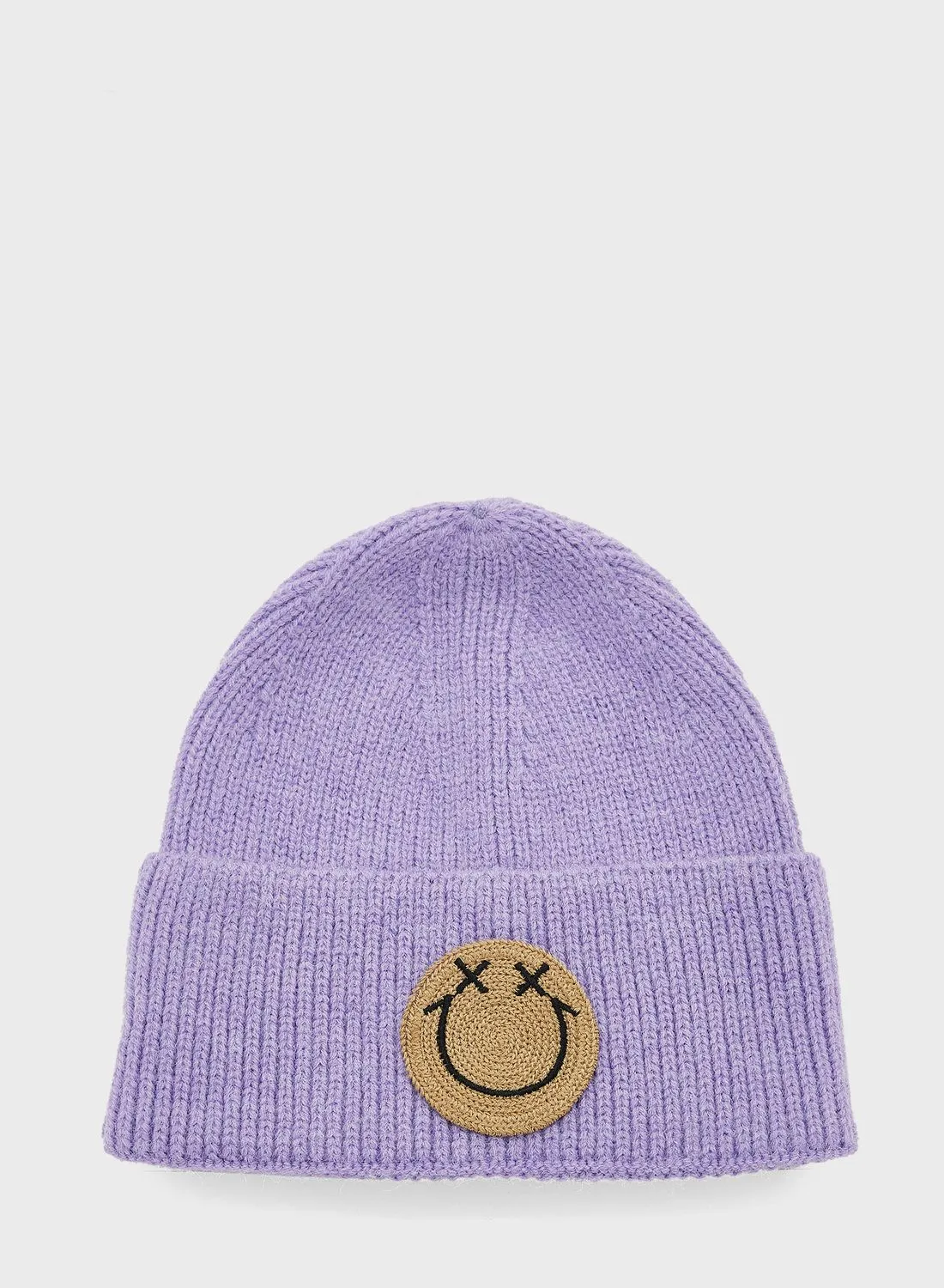 Seventy Five Knitted Smiley Winter Beanie
