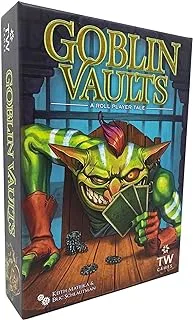 Thunderworks Games Goblin Vaults Game | Strategy Game of Bidding and Card Placement | Ages 14+ | Family Game for 1-5 Players | 30-45 Minutes | Made