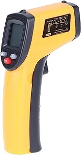 Morelian Digital Infrared Thermometer Laser Industrial Temperature Non-Contact with Backlight -50-380°C（NOT for Humans）Battery not included