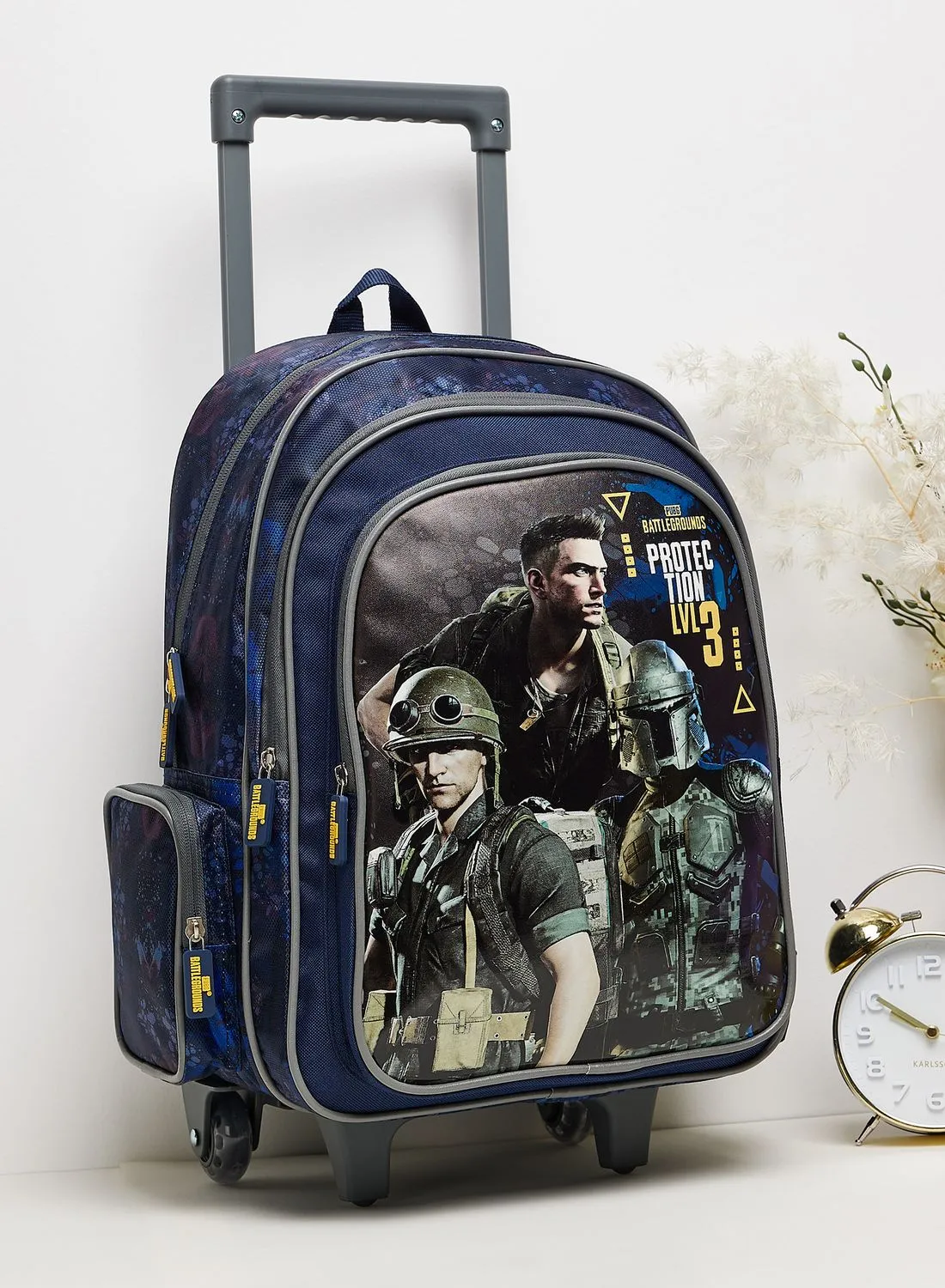 PUBG Pubg Battlegrounds Lvl Back To School Trolley Backpack