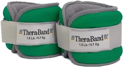 TheraBand Comfort Fit Ankle Wrist Cuff Wrap Weight Set