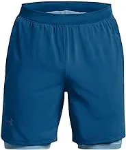 Under Armour mens Launch Stretch Woven 7-inch 2n1 Shorts Short