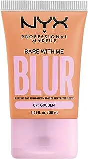 NYX Professional Makeup Bare With Me Blur Tint Foundation - Golden (Vegan, Fade & Transfer-Resistant)
