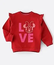 Minnie Mouse Sweatshirt for Infant Girls - Red, 18-24months