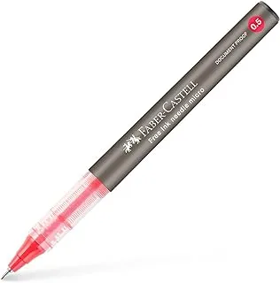 Faber-Castell Roller Free Ink Needle 0.5 red