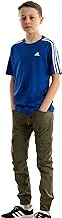 adidas Unisex Child Essentials 3-Stripes Cotton T-Shirt