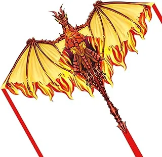 Dragon Kite for Kids & Adults, Easy to Fly Kite for Beginners,Large Single Line Kite for Beach Trip