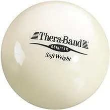 كرة الوزن الناعمة من ثيرا باند - Ø 11 سم - 0.5 كجم، بيج