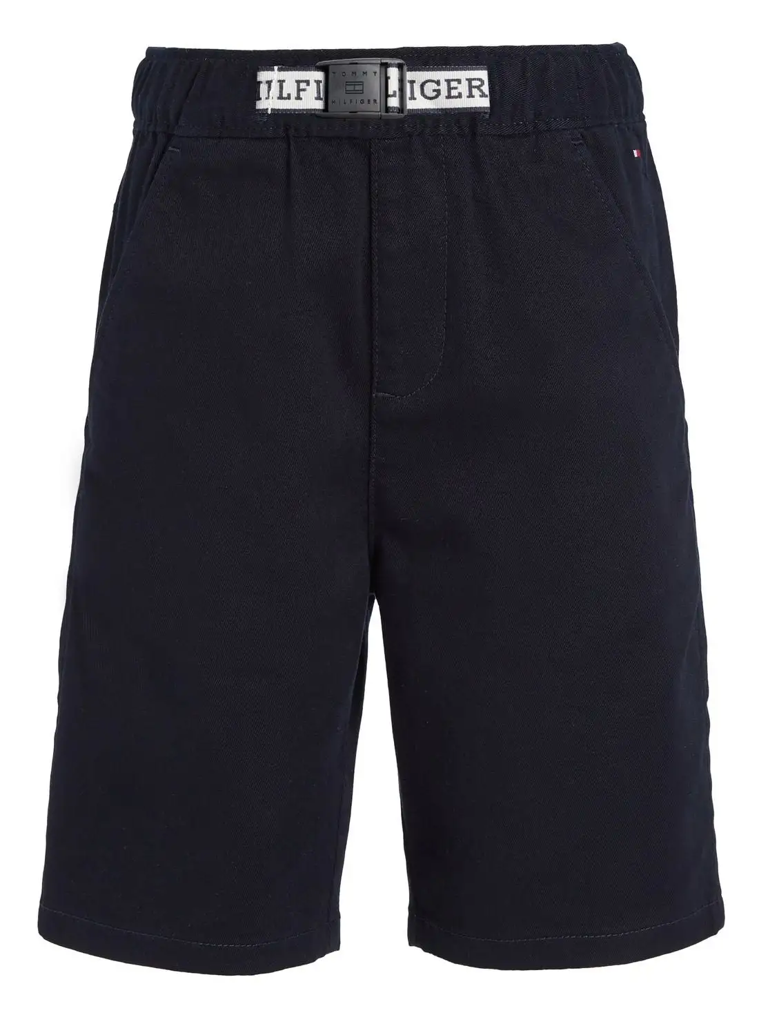 TOMMY HILFIGER Kids Belted Comfort Chino Shorts