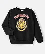 Hogwarts Sweatshirt for Junior Boys - Black, 2-3 Year