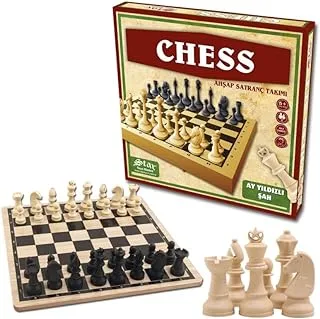 مجموعة الشطرنج الخشبية