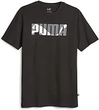 PUMA Unisex Graphics Puma Wording Tee Lifestyle Men Shirts