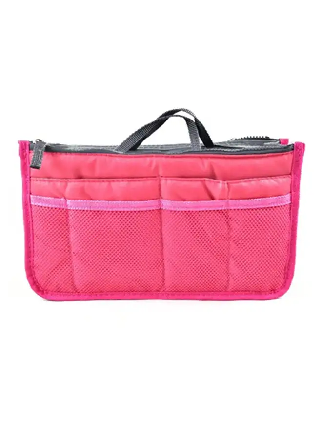 BeeCool 13 Pocket Hand Bag Organizer Pink