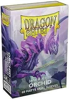 Dragon Shield Japanese Size Sleeves – Matte Dual Orchid 60CT - Card Sleeves Smooth & Tough - Compatible with Pokemon, Yugioh, & Magic The Gathering – MTG, TCG, OCG