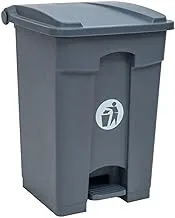 Trash Can, Trash Can, Waste Bin, Trash Can, Garbage Pail, Kitchen and Outdoor Garden Large Size with Pedal Door Opener Garbage Waste (70L)