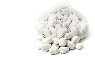 Sultan Gardens NKS2-4-White Stone Pebbles 2.5 kg, White