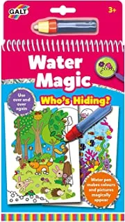 Water Magic Who's Hiding, Colouring Book for Children, Galt America, 1005038