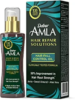 Dabur Amla Hair Fall Control Oil 150ml - Hair Repair Solutions - Nourish & Restore Hair