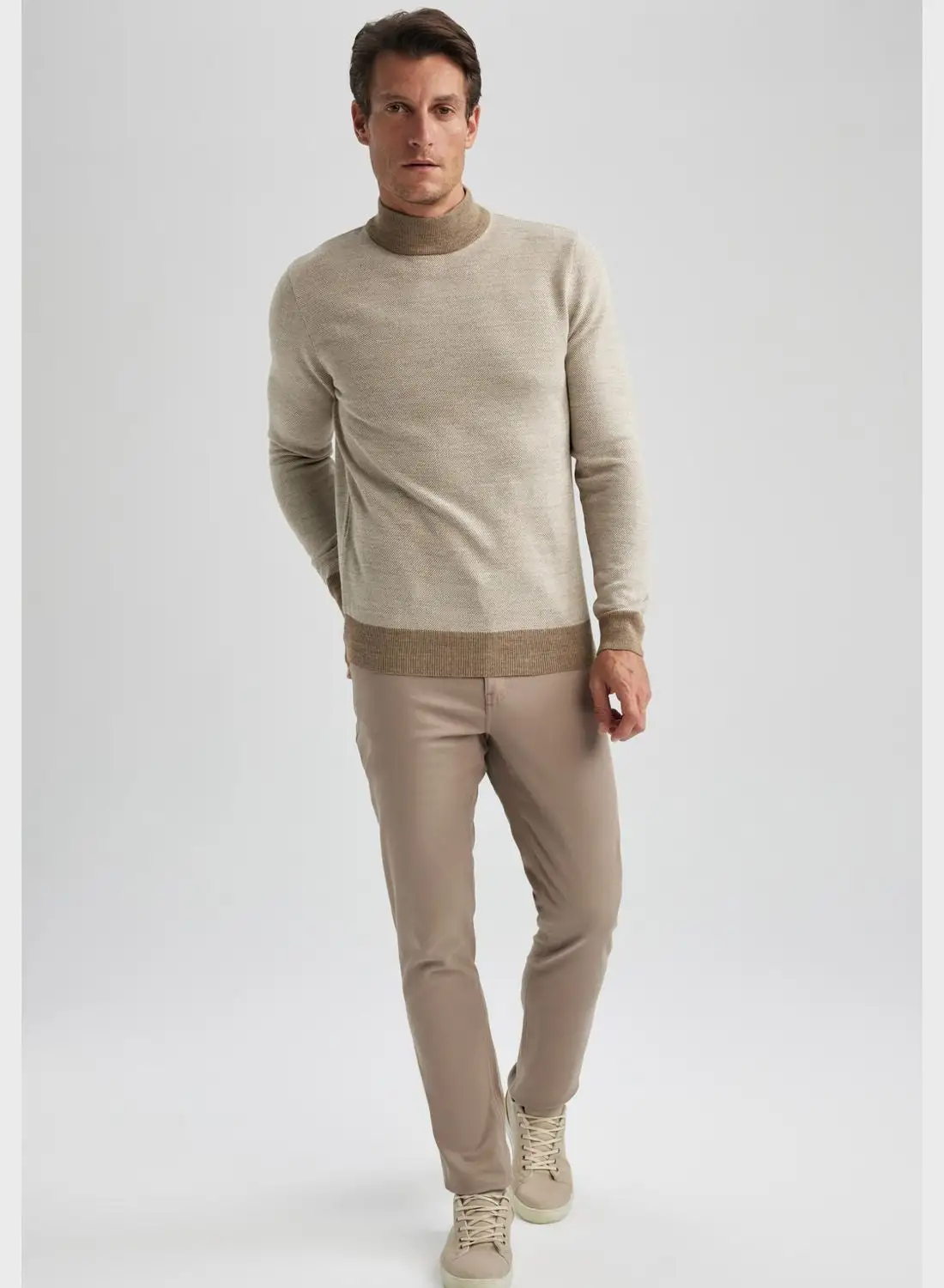 DeFacto High Neck Knitted Sweater