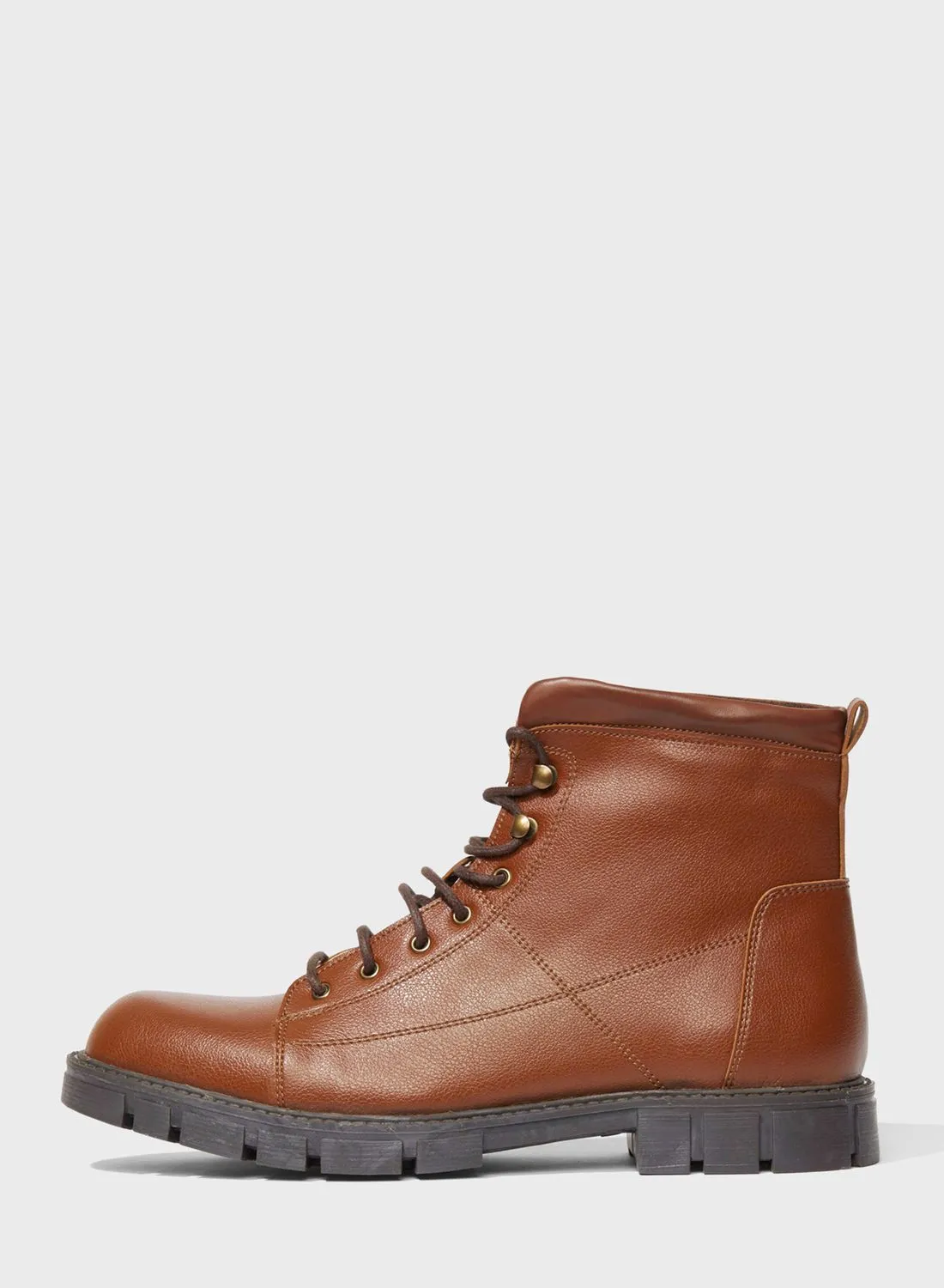 DeFacto Lace Up High Top Formal Boots