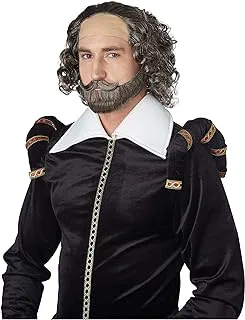 California Costumes Men's Shakespeare Wig Adult Costume